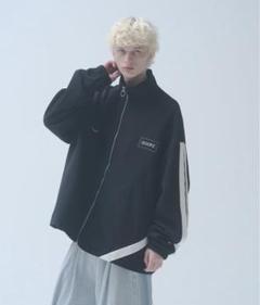 DOOPZ ブラックジャケット Sサイズ DOOPZ ブルゾン アウター ルーズスリーブジップブルゾン メンズ