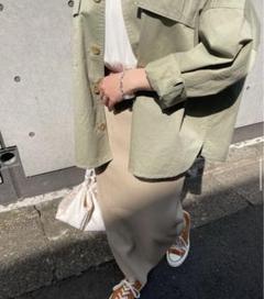 美品　searoomlynn ライトmilitaryドルマンジャケット SeaRoomlynn - searoomlynn ライトミリタリードルマンジャケット