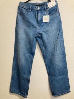 【30インチ】 ユニクロ JWA ストレートジーンズ 65 BLUE