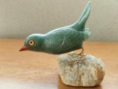 鳥 オブジェ 天然石 パワーストーン 水晶
