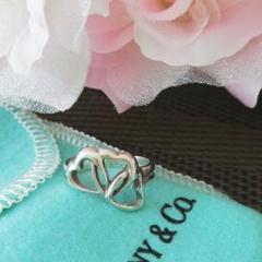 ティファニー SV925 トリプルハート バングル TIFFANY&Co.＊トリプルハートブレスレット AG925*.