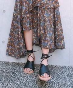 極美品　未使用級　AMAIL アマイル　厚底　サンダル　シルバー　L 極美品 未使用級 AMAIL アマイル 厚底 サンダル シルバー L