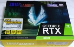 新品未開封 安心1年保証付 RTX3070 8GB ZOTAC