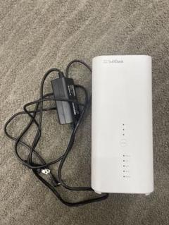 au ホワイト ルーター ACアダプター付き SoftBank 有線LANルーター ホワイト ACアダプター付き - メルカリ
