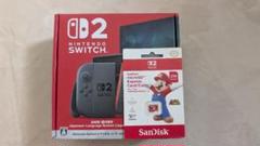 Nintendo Switch 2 本体　マリオカートワールド＋SDカード