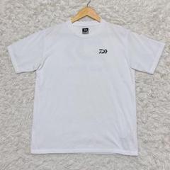 【美品】DAIWA フィッシングティシャツ ロゴ ホワイト Mサイズ