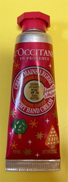 ロクシタン フェスティブガーデン スノーシア ハンドクリーム 10ml