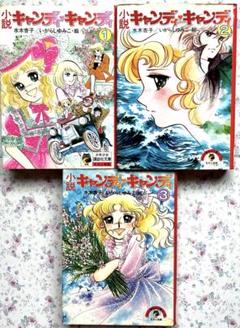 【絶版】小説キャンディキャンディ　全3巻セット　いがらしゆみこ　水木杏子 絶版】小説キャンディキャンディ 全3巻セット いがらしゆみこ
