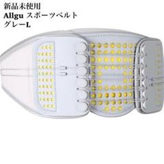 新品未開封Allgu スポーツベルト　コルセット　パワーベルト　グレー　L 男女のサムネイル