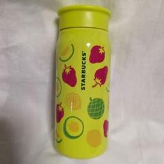 スターバックス　ステンレスロゴボトルカラフルフルーツ  473ml  スタバ 画像・動画】スタバの「ステンレスロゴボトルカラフルフルーツ