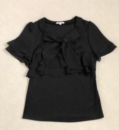 「トゥービーシック」スパンコールリボンモチーフ　ストレッチカットソー 2025年最新】TO BE CHIC Tシャツ・カットソーの人気アイテム