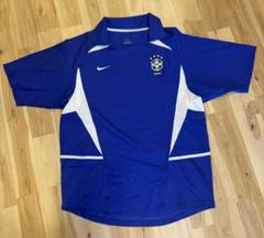 2002日韓W杯・ブラジル代表ノースリーブ ブルー 新品・未使用 2025年最新】ブラジル代表 ユニフォーム 2002の人気アイテム