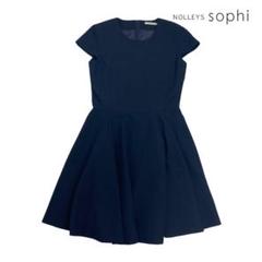 06T019☆ NOLLEY'S sophi 春夏 フレンチスリーブ ワンピース