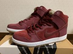 NIKE SB DUNK HIGH “Team Red Filbert