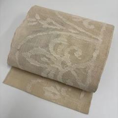 夏帯 名古屋帯 羅 上品な織出し 八寸 夏物 着物 正絹 AO-5206