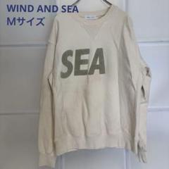 WIND AND SEA アイボリー　Ｍサイズ ダメージ加工