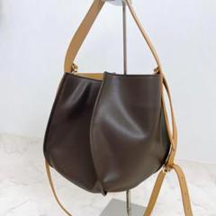 美品 ザ ディレッタント ショルダーバッグ ワンハンド レザー 2way