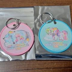 マクロスF ギャラクシーライブファイナル シェリル、ランカ　ワッペンキーホルダー