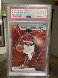 Rui Hachimura RC PSA10 RED WAVE
