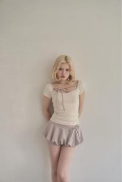 ANDMARY】Collie ribbon tops