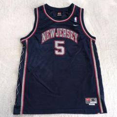NIKE ゲームシャツ NEW JERSEY NETS KIDD 5