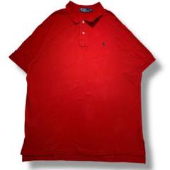 F300【即購入OK】POLObyRALPHLAUREN半袖ポロシャツ　XL　赤
