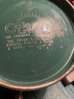 vintage us coleman 220F 228F 66年　キャンプ Vintage 1969 Coleman 220F 228F Sunshine of the Night Gas