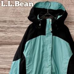 【正規品】 プリマロフト LLBean 15 スキージャケット 水色×黒 レディースM スキー