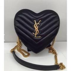 正規品イヴ・サンローラン　ハート型バッグ ヨーロッパ限定新作 YSL ハート型ショルダーバッグ - メルカリ