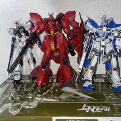 【組立済】RG νガンダム、Hi-νガンダム、サザビー、エピオン DMMにて「Hi-νガンダム」や「サザビー」などRGシリーズの