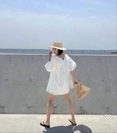 bow.a ボウエー　水際 WIDE PANTS ベージュ M 新品未使用品 BOTTOMS | bow.a