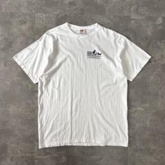 00s 古着 プリントTシャツ 半袖 犬 猫 アニマル 動物保護団体 XL 白