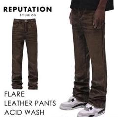 REPUTATION STUDIOSストーン色ストレッチスキニーデニムパンツ29 REPUTATION STUDIOSストーン色ストレッチスキニーデニムパンツ29