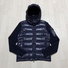 Moncler ハイブリッドダウンニット ネイビーS【正規品】 モンクレール MONCLER ハイブリッドダウンニット size M 美品
