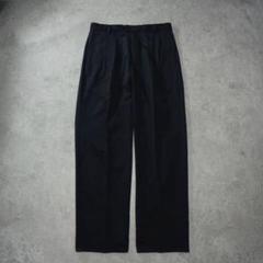 W34 NIKE GOLF ツータックスラックス ワイド ブラック 00s