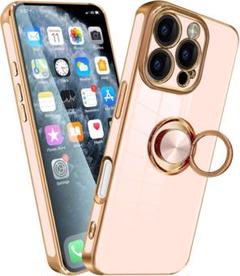 ♡◎iPhone 14 pro maxケースリング ケース 耐衝撃 リング付き