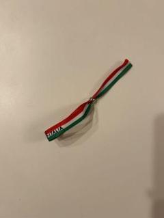 イタリア館非売品　国旗リボンブレスレット（関西大阪万博）