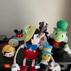 ディズニー ピノキオ ぬいぐるみ セット ディズニー/ピノキオ/ジミニークリケット/フラワー/ぬいぐるみ