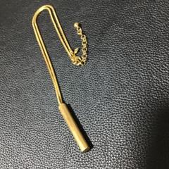 Monetゴールドメタルネックレス