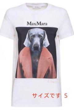 【滝沢真紀子着用】Max Mara ドッグTシャツ マックスマーラ　タキマキ 滝沢真紀子着用】Max Mara ドッグTシャツ ウィリアムウェグマン
