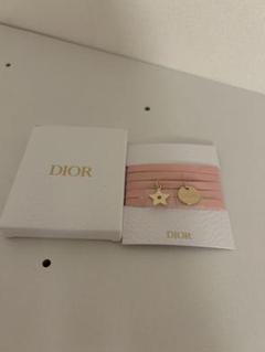Diorチャーム付き紐