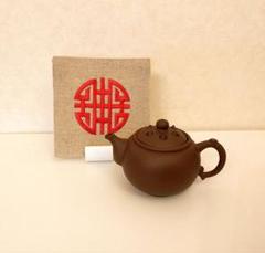 伊藤成二 台型金属手付急須 満容量140ml 日本茶中国茶用