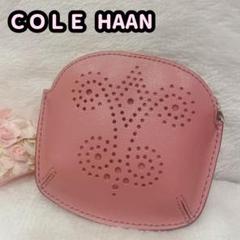 COLE HAAN コインケース レザー ピンク コールハーン