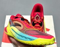 ANTA SHOCKWAVE6 US8.5 カイリー　値下げ交渉あり Anta Shock Wave 6 Pro Kyrie Irving Black Knight メンズ