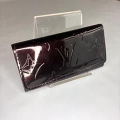 値下不可‼️【未使用に近い‼️】VUITTON ヴェルニ　コンパクトウォレット ルイヴィトンブルーム コンパクトウォレット 14125 フューシャ