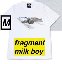 「 Hiroshi Fujiwara × MILKBOY TEE white M