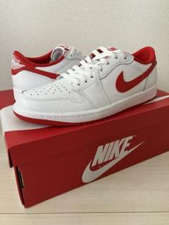 新品未使用 NIKE AIR JORDAN 1 LOW OG ホワイト レッド