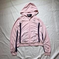Y2K 00s Nike PINK ナイキ　刺繍ロゴ　ピンク　ジャージ　パーカー