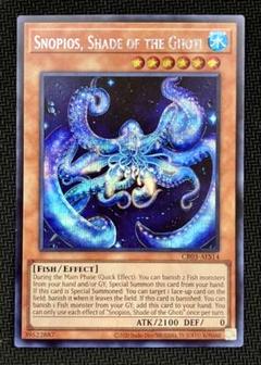 【AE版, 泰亜版】遊戯王 ゴーティスの陰影スノーピオス シークレットレア