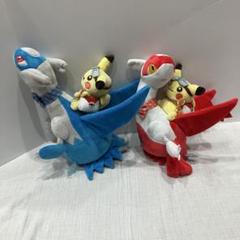 ポケモンセンター ラティオス ラティアスに乗って ピカチュウ ぬいぐるみ ぬいぐるみ ラティアスラティオスピカチュウ ポケモンセンター